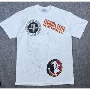 Vtg Swingster Florida State Seminoles Men's T-Shirt Single Stitch USA 90s Sz XXL